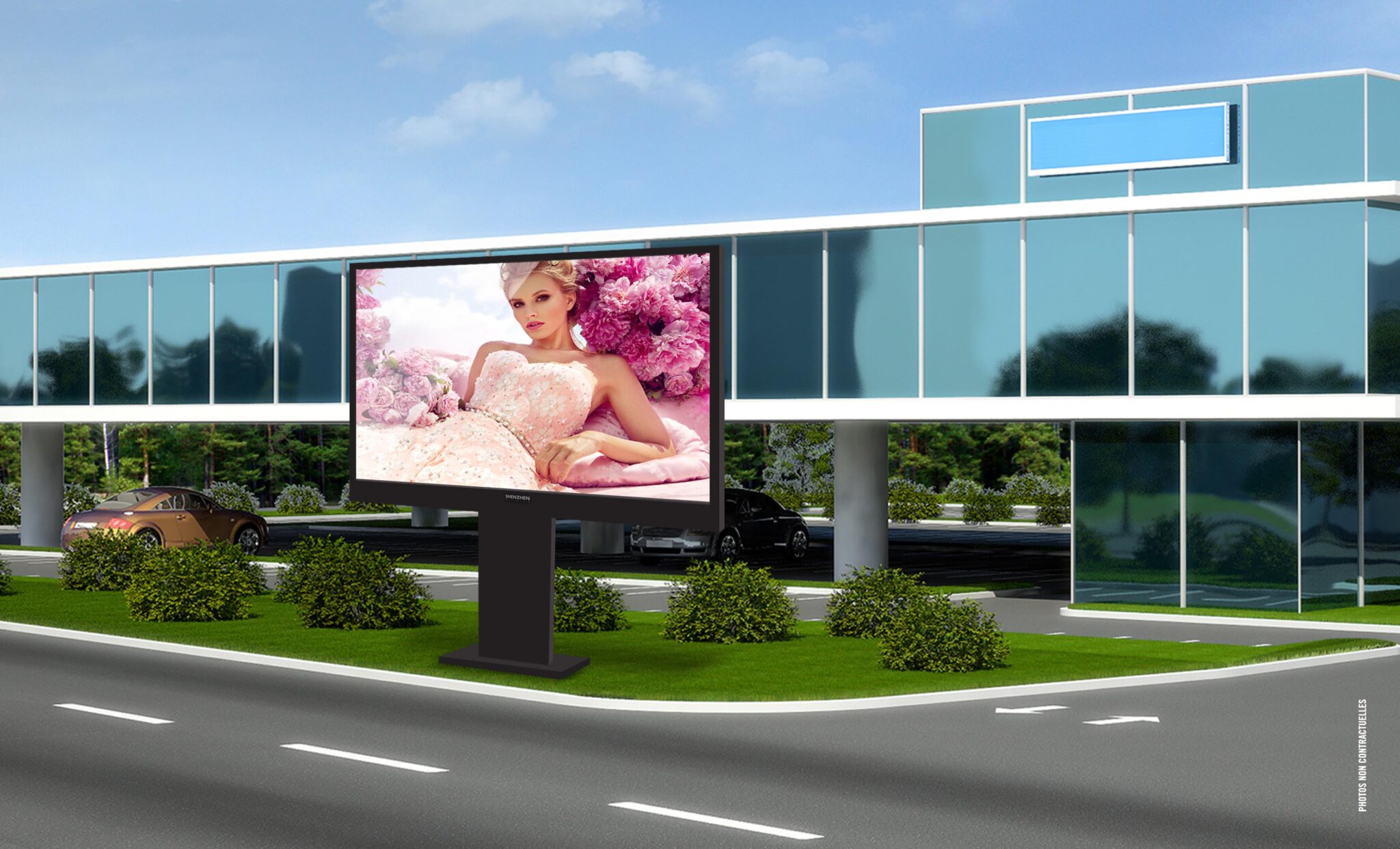 SHM VISUEL PARKING CENTRE COMMERCIAL MONITEUR SH-09 2016