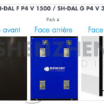 Les dalles intérieur SHENZHEN Multimédia haute définition de 2016 ont différents formats 16/9ème.