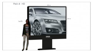 Affichage dynamique - Affichage LED - Moniteur professionnel - Ecran géant vidéo