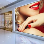 écran LED affichage dynamique galerie centre commercial