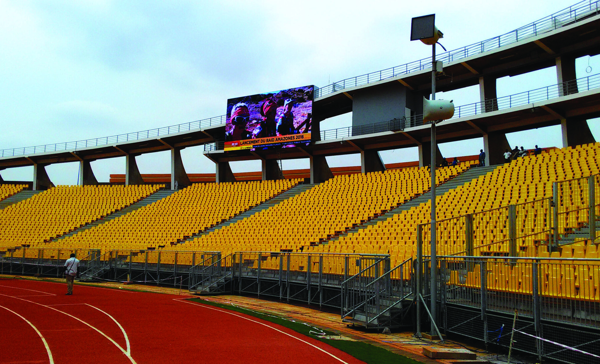 Ecran géant stade