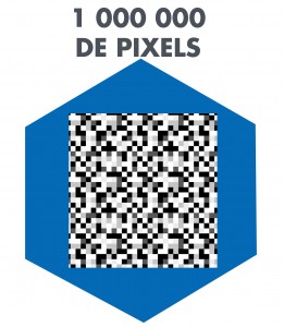 Icône 1 million de pixels