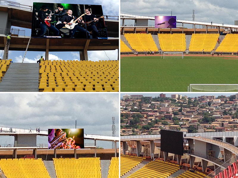 Ecran vidéo HD Stade de Yaoundé