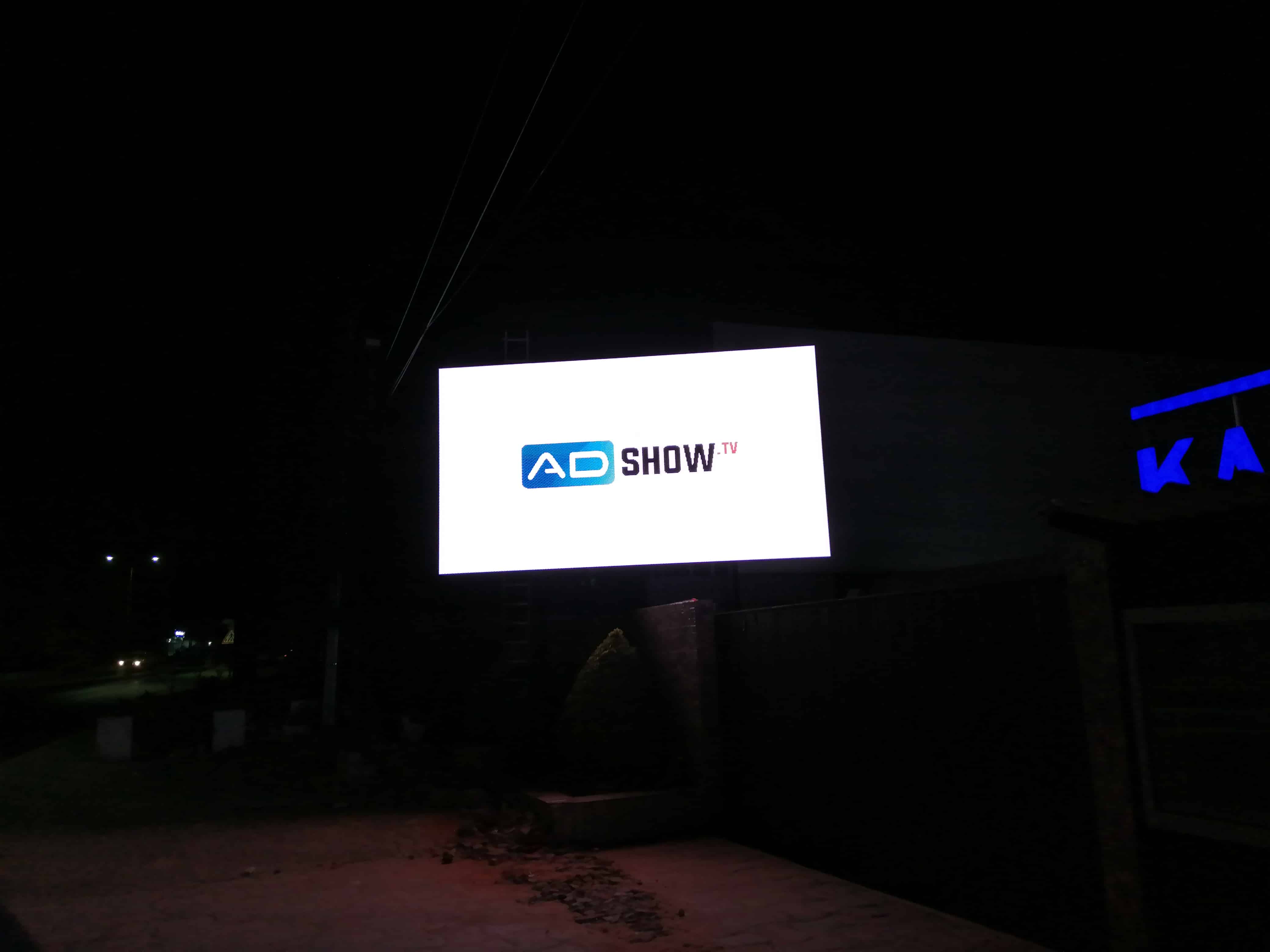 Ecran géant régie publicitaire