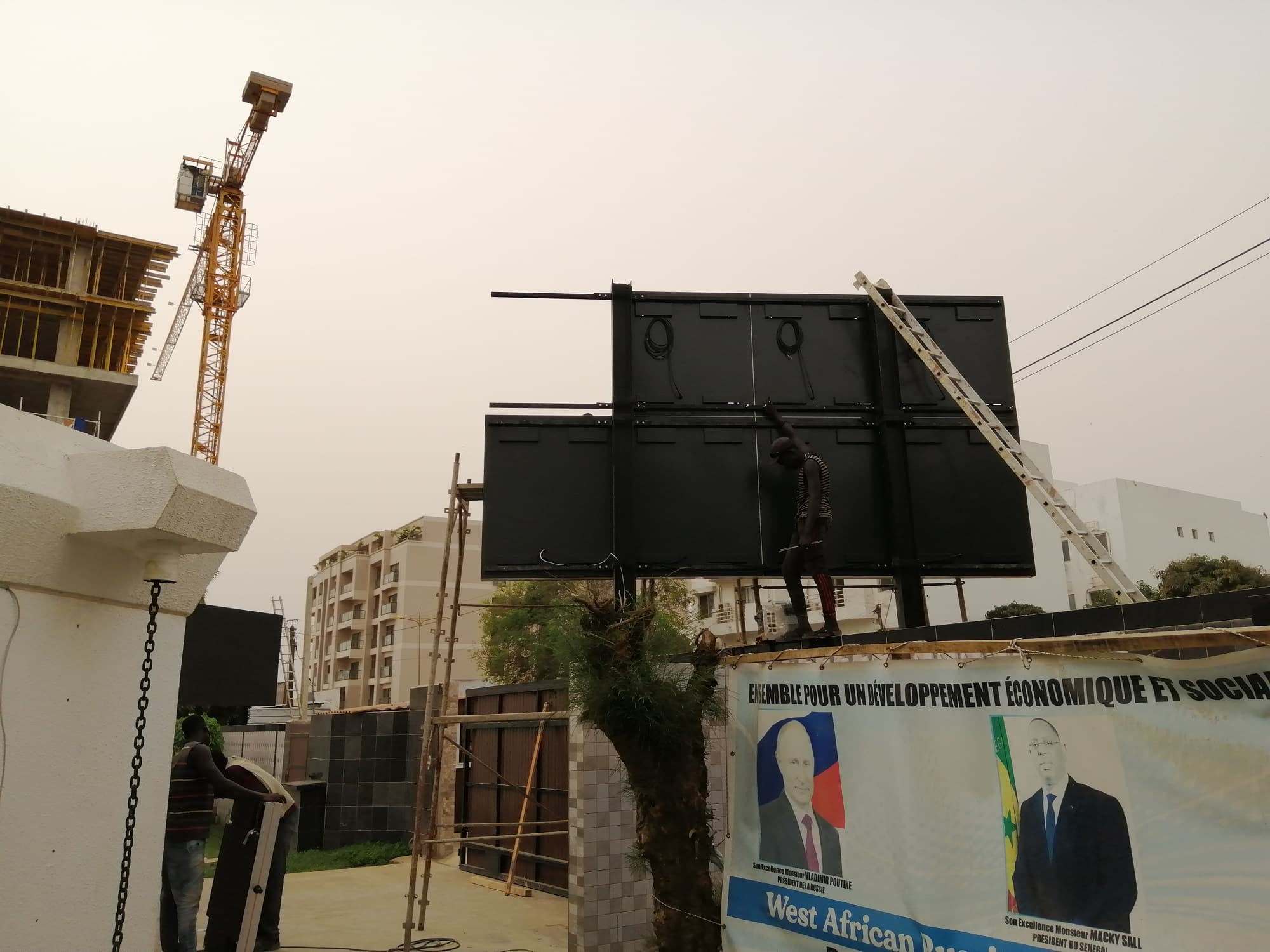 Panneau LED Dakar Senegal 4
