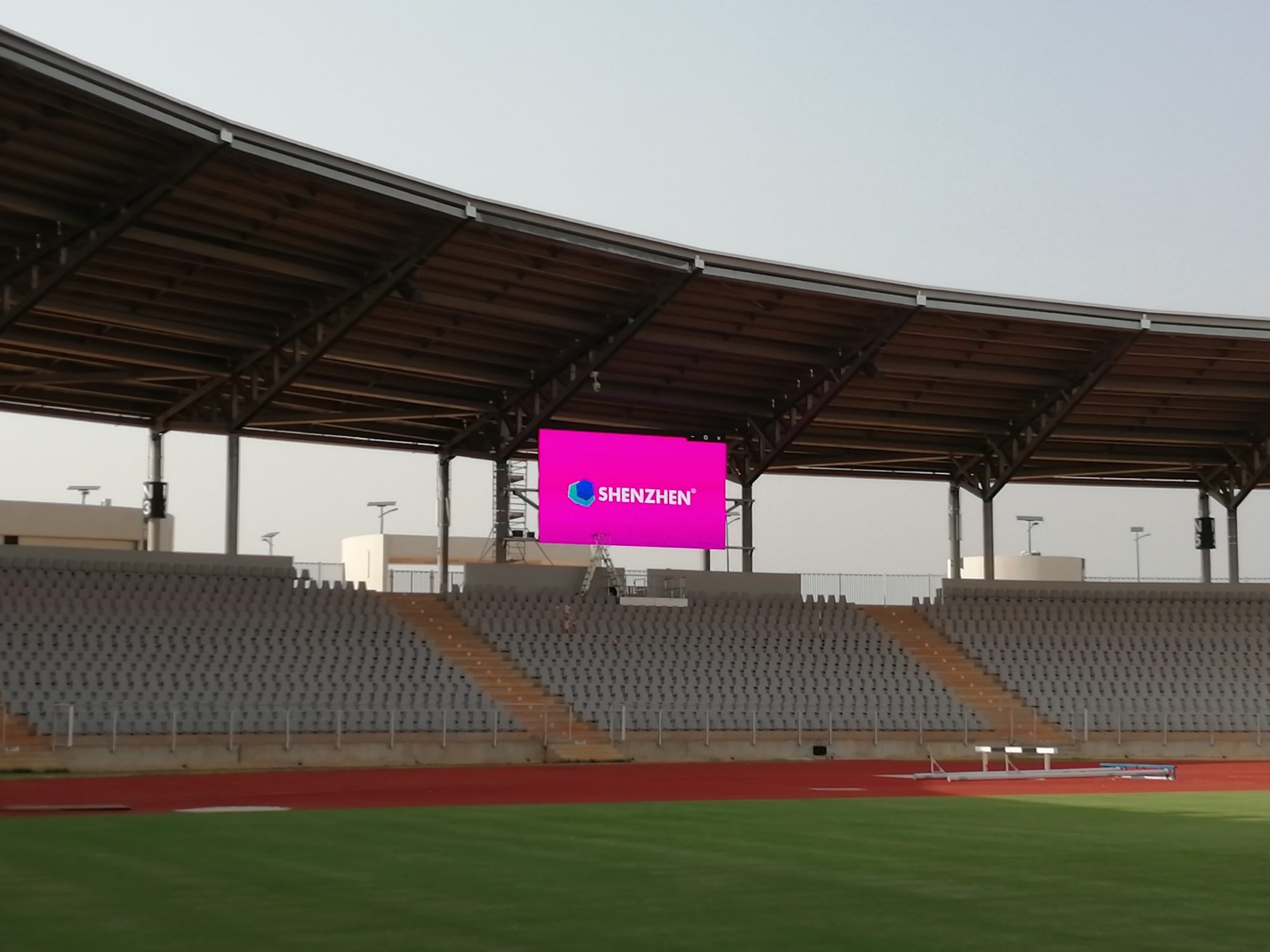 Écran géant stade