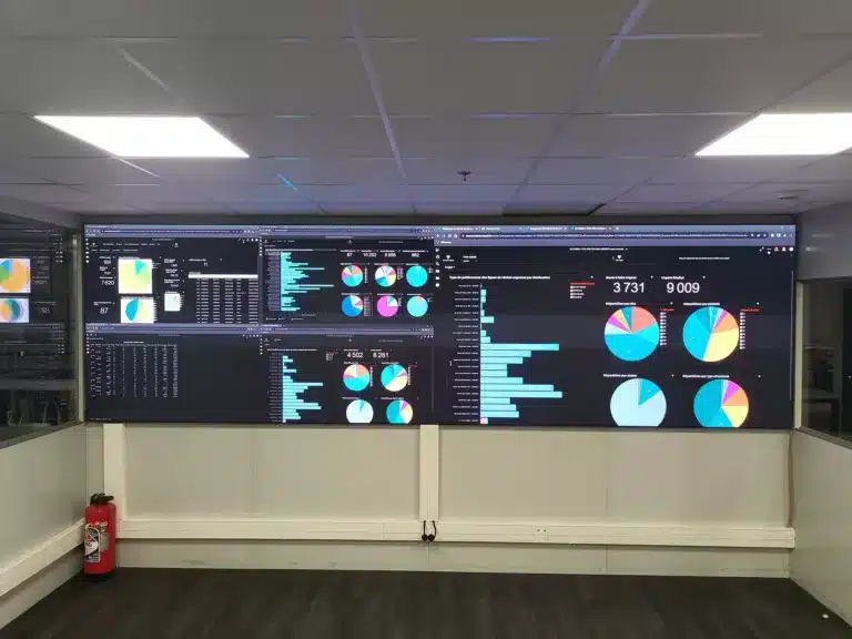 Écran LED centre de controle